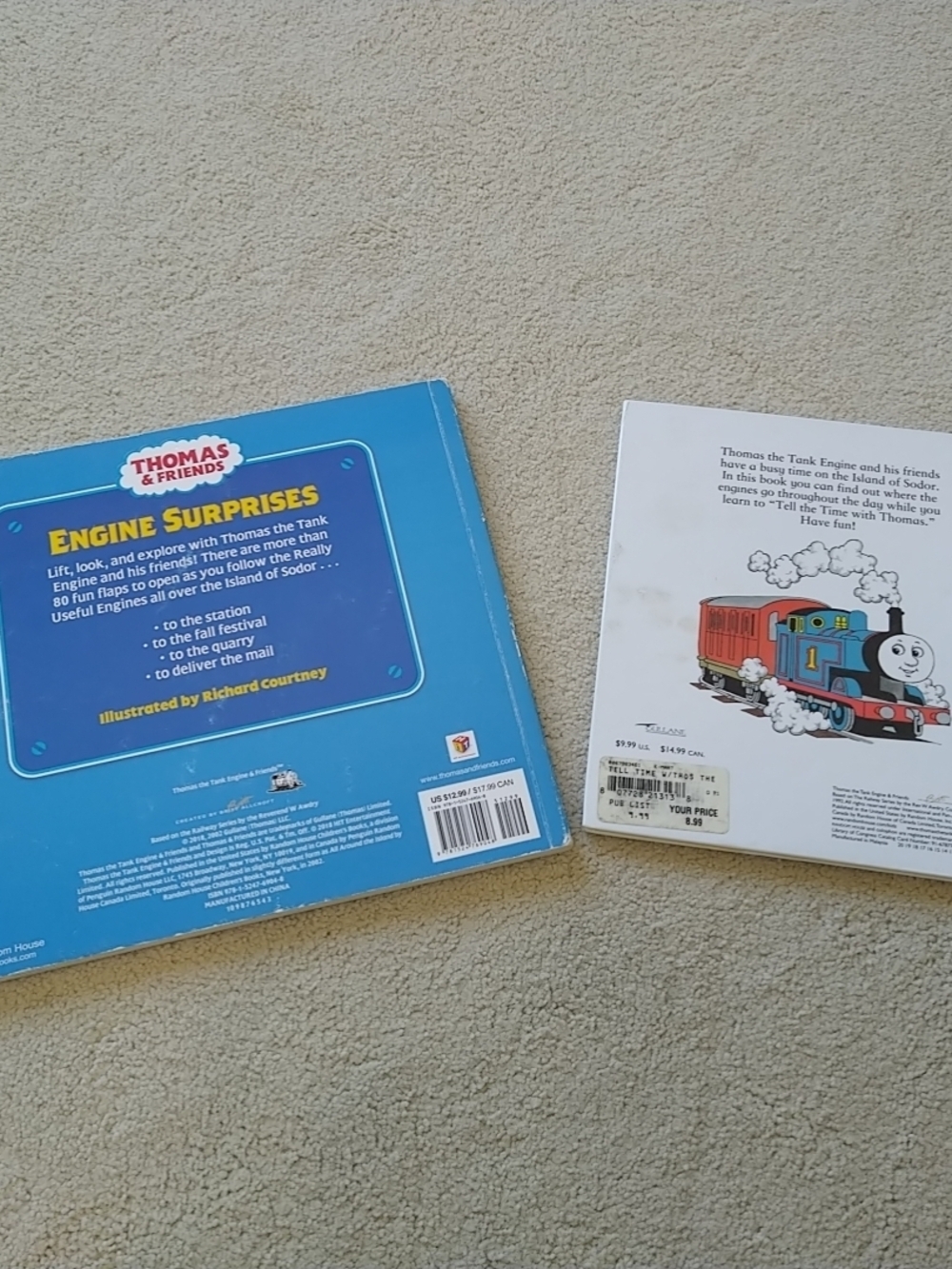 Thomas & Friends Blue & Red Engine Board Book Set - Picture 3 of 12